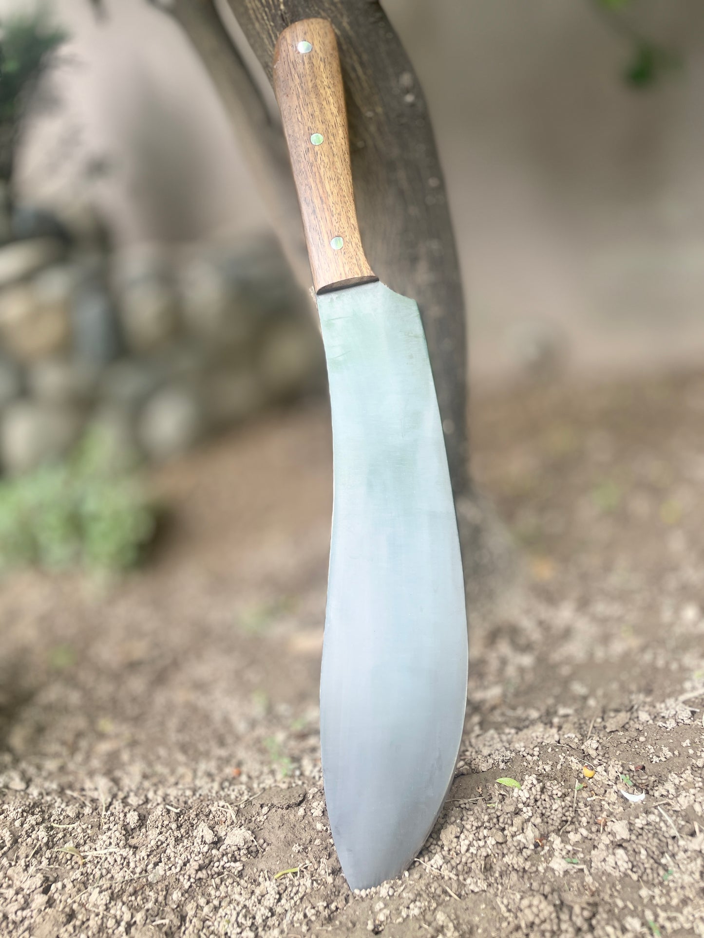 Turkish Machete design Knife in Stain Free Carbon Steel